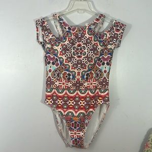 Reaction, Kenneth Cole one piece swimsuit, large